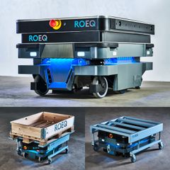 Disse tre nye ROEQ-produkter fungerer på hver sin måde som dette uundværlige bindeled, når potentialet for mobile robotter skal udnyttes til fulde.