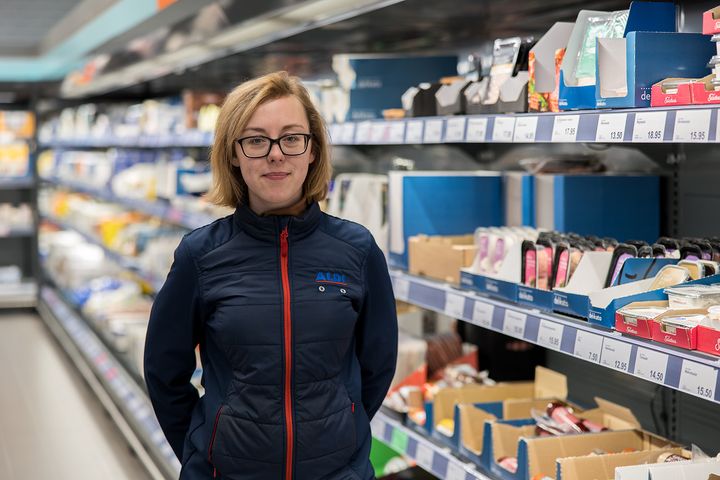 Butikschef for ALDI i Hjørring, Pernille Levring Jensen