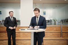 Arkivfoto: Klimaminister Dan Jørgensen og erhvervsminister Simon Kollerup