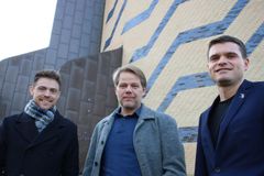 Fra venstre Asger Boe Wille, Tomas Kepler og Anders Frikke
