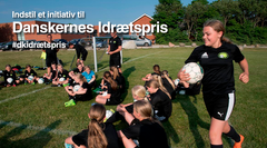 Sidste års vinder af Danskernes Idrætspris var 'FC Thy piger'