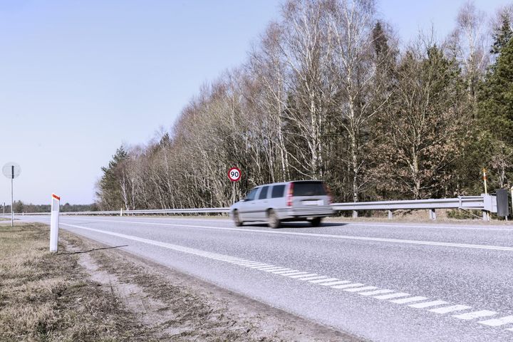 Cirka 5 kilometer på Sunds Omfartsvej får ny asfalt. Foto: Vejdirektoratet.