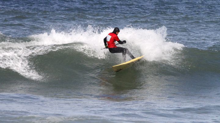 Cold Hawaii i Thy lægger bølger til første stop på årets Surf Tour - DM i Surf. Foto : Pressefoto.
