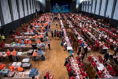 Arkivfoto fra DGI Landsstævne i Aalborg i 2017, hvor der også var bespisning i storskala. Fotograf Michael Bo Rasmussen for DGI