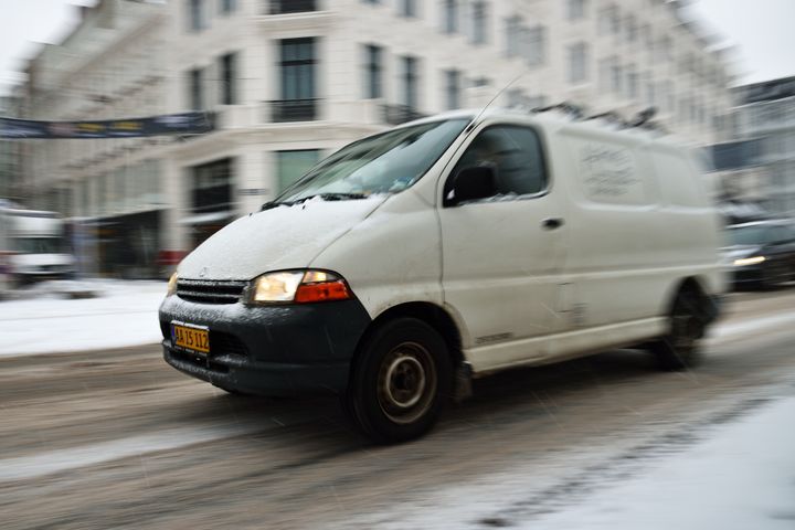 Andelen af gulplade-varebiler på vinterdæk faldet til blot 58 %