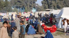 Mission Øst skaffer varme til 5.100 fordrevne familier i det nordlige Afghanistan. Mission har tidligere haft ansvar for omkring 20.000 fordrevne i flygtningelejre omkring byen Kunduz (billedet).