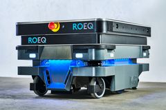 Selvom MiR nu har lanceret en ny robot med andre dimensioner end MiRs øvrige robotter, kan ROEQs kunder også anvende deres eksisterende ROEQ-topmoduler på MiR250. ROEQs nyudviklede adapter, Adapter Module 250, gør det nemlig muligt at anvende tre af de eksisterende  topmoduler fra ROEQ på den nye robot, MiR250.