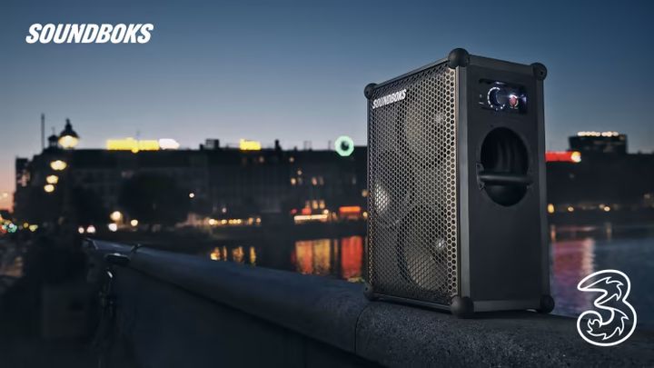 Fra i dag kan The New Soundboks købes på afbetaling - kun hos 3.