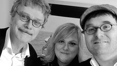 Anders, Benjamin og Marie Carmen Koppel i musikalsk familietræf