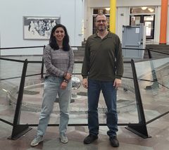Valentina Espinoza and Giampiero Iaffaldano (credit: University of Copenhagen)