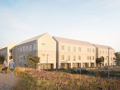 Plejecenter Hyrdevænget. Illustration: Arkitema Architects.