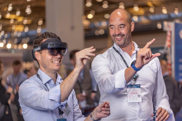 Ny teknologi vises frem på Digital Tech Summit 2022. Foto: Mikal Schlosser