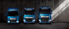 Blandt Transportudstillingens største trækplastre er de nye, prisvindende lastbiler fra DAF. Foto: PR.