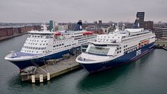 Pearl Seaways  og Crown Seaways der sejler København - Oslo og Frederikshavn - Oslo