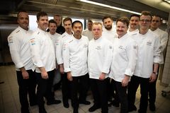KOKKELANDSHOLDET (senior) vinder VM Guld 2018 for deres "varme køkken". Foto : Anders Wiuff