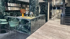 Receptionen i showroomet på Store Kongensgade
