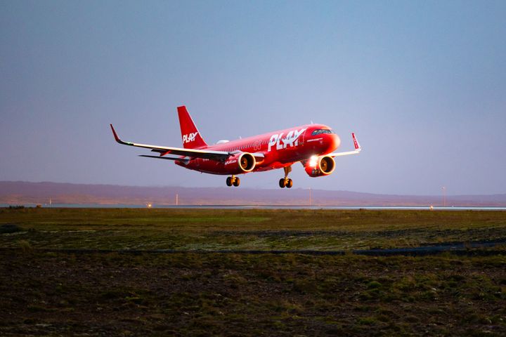 Flyselskabet PLAY åbner en ny rute direkte til Reykjavik fra Aarhus Airport med smidige forbindelser til Nordamerikanske storbyer den 12. juni 2023. Foto: PLAY