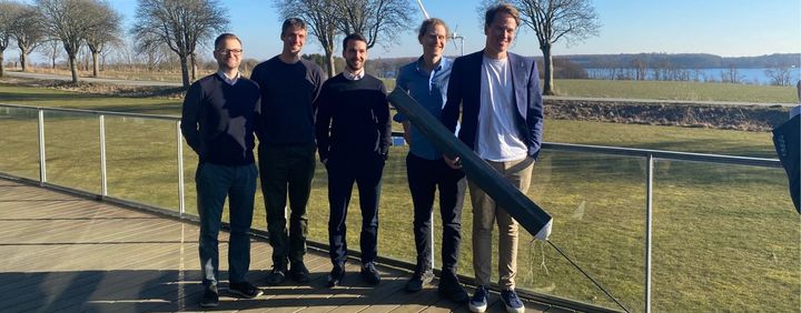 Repræsentanter for de sjællandske  klimaiværksættere AquaGreen, KiteX og DynElectro mødte Tønder Energi- og Miljøfond i Erhvervshus Sjællands lokaler i Sorø.