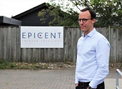 46-årige Martin Hagelskjær Damsgaard, der i 2016 blev ansat som driftschef i Epicent, er udnævnt til bureaudirektør hos Epicent Public Relations A/S. Foto: PR.