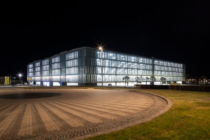 Det nye parkeringshus i Billund Lufthavn blev taget i brug op til efterårsferien 2021.