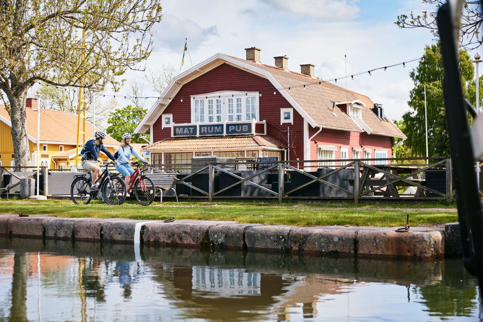 Cykeltur på Vanerleden med søudsigt