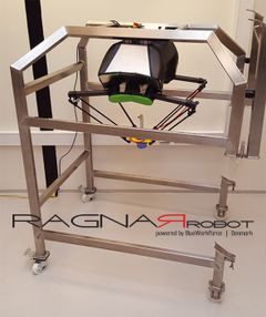 Ragnar robotten er en letvægtsrobot og fås med en ramme på hjul.