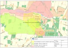 Administrationskortet, som Billund Kommune bruger, når der gives tilladelser til haveboringer.