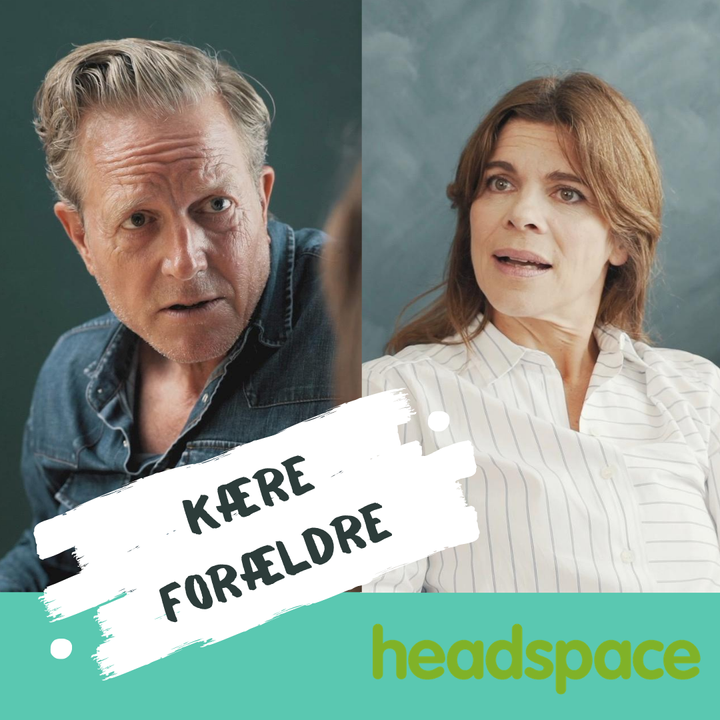 Peter Mygind (tv.) og Ellen Hillingsø medvirker i de to nye kampagnefilm for headspace Danmark.