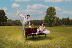 Kongelige balletsolister Ryan Tomash og Astrid Elbo foto: Camilla Winther