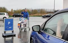 Under den nuværende coronanedlukning har kunderne bakket op om Biltemas drive-in-løsning. Foto: PR.