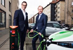 Pressefoto af Thomas Tolstrup: GreenMobility og E.ON vil udbrede de grønne bybiler til resten af Europa