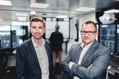 De to kommercielle direktører i Centrica Energy Trading - Kristian Gjerløv-Juel (tv) og Mandeep Bamal (th).