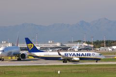 Ryanair i Malpensa, Milanos internationale lufthavn. Foto: MyVideoimage.com / Shutterstock.com