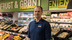 Foto: Butikschef i Aldi Vejlby, Nick Plougmann