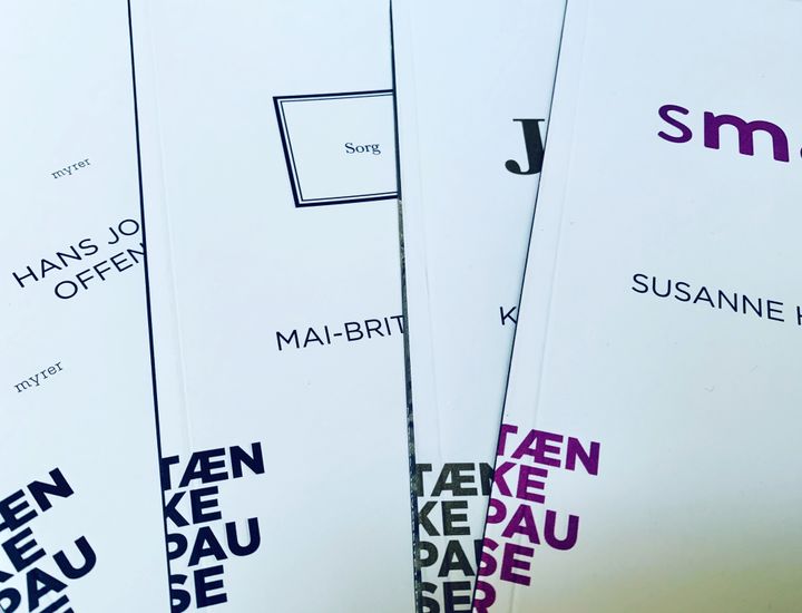 Nu kan du melde dig til Kulturium Biblioteks læseklub ’Tænkepauser’.