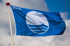 Blå Flag markeres flere steder i Aabenraa Kommune. Arkivfoto