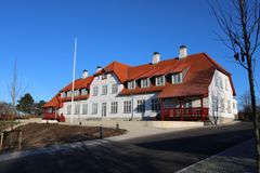 Det er den oprindelige husholdningsskole, Haraldsborg, der er blevet omdannet til Julemærkehjemmet Liljeborg.
Foto: Julemærkefonden