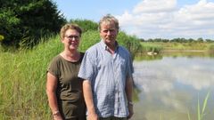 Tine og Tommy Nielsen, Hyllinge. Kandidater til Miljø- og Naturprisen 2021.