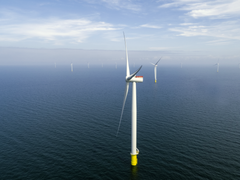 : I fremtiden skal der bygges mange vindmølleparker på havet for at styrke den alternative energi i målet om at bruge færre fossile brændstoffer. Foto: Vattenfall