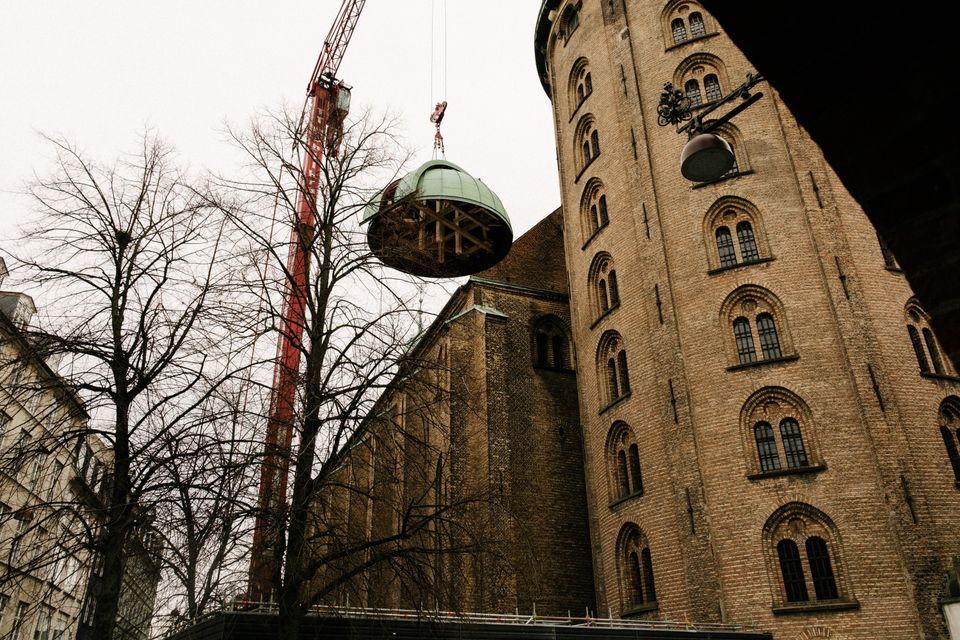 Kranen, kuplen og Rundetaarn - Foto Malthe Ivarsson