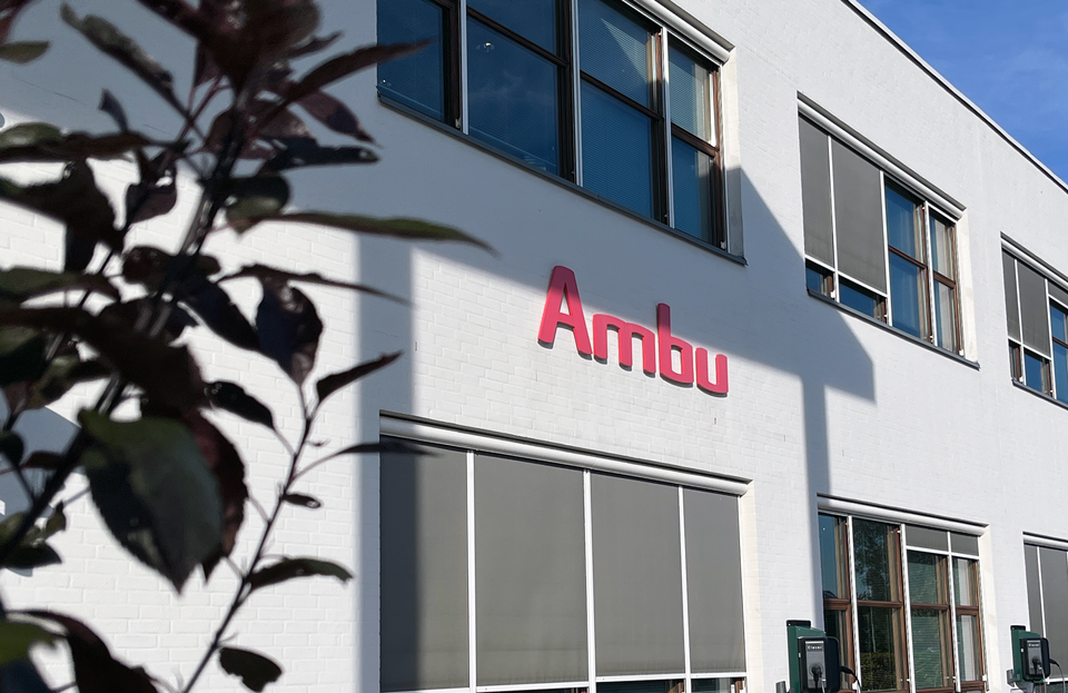 Ambu corporate headquarters sign