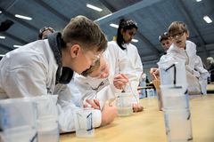 I enzymopgaven undersøger eleverne, hvad enzymer betyder for effektiviteten af vaskepulver.