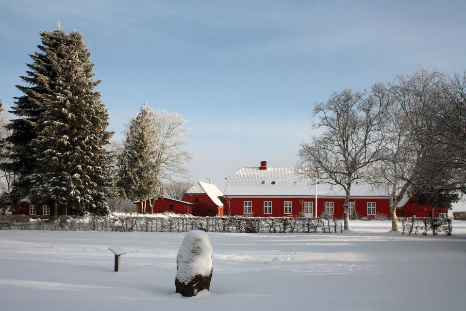 Frederikssund Museum i sne