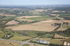 Dronefoto af området i Kildedal Nord. Foto: Fotohuset Click