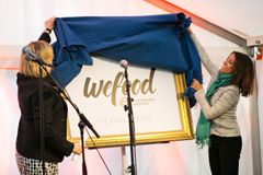 Åbningen af den første Wefood-butik i 2016. Foto: Mikkel Østergaard