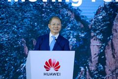 Huawei topchef Eric Xu på Huawei Global Analyst Summit 2021.