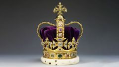St Edward's Crown som kong Charles bliver kronet med. (Foto: Royal Collection Trust/His Majesty King Charles III/Ritzau Scanpix/TV 2)
