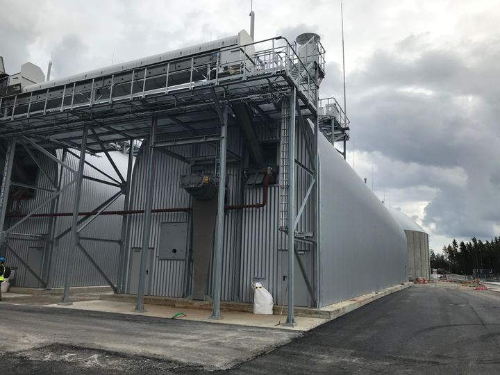 PR foto: Det nye biogasanlæg i Högbytorp er et af Europas mest avancerede.