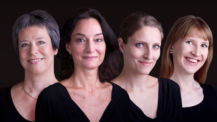I anledning af SPIL DANSK-ugen inviterer Roskilde Museum og kvartetten In Consort på en musikalsk tidsrejse gennem udstillingen fra oldtid til nutid. Foto: Thomas Schjødt Nielsen