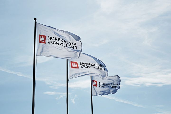 Allerede 1. maj har Sparekassen Kronjylland syv medarbejdere klar i Hillerød.